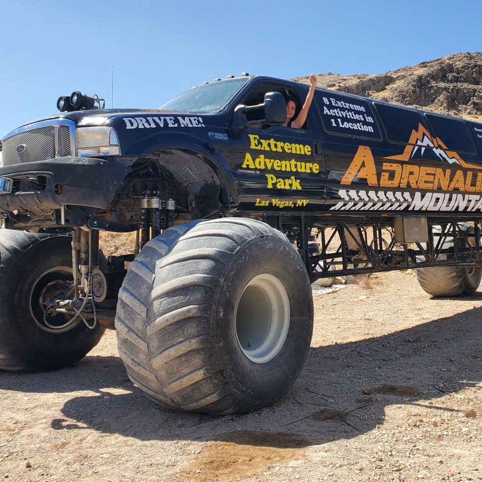 Drive a Monster Truck at Adrenaline Mountain Las Vegas