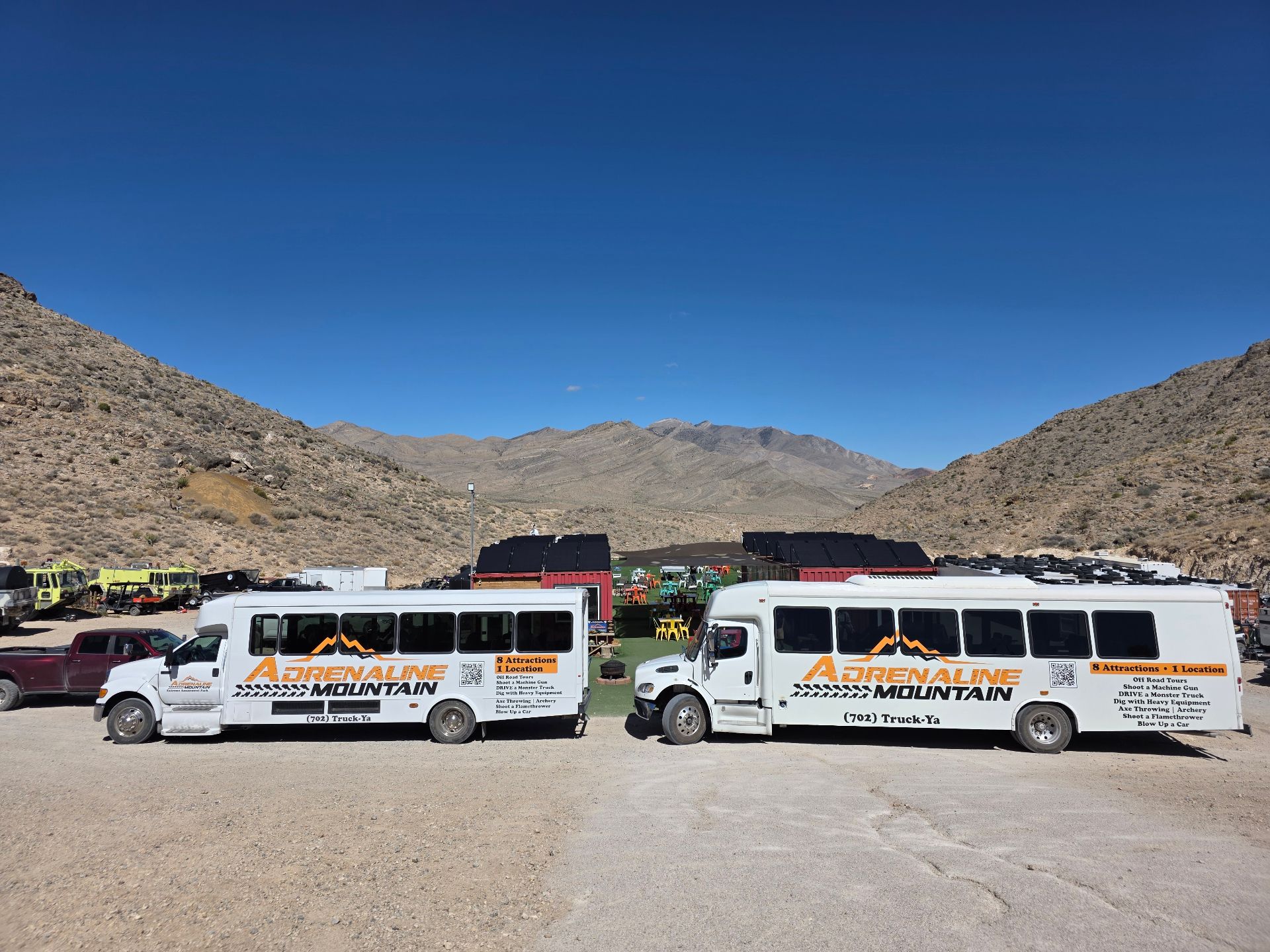 Adrenaline Mountain Free Shuttle from Las Vegas Strip